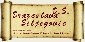 Dražeslava Šiljegović vizit kartica